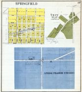 Springfield, Troy, Spring Prarie Corners, Walworth County 1921